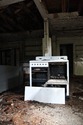 Destroyed Electric Stove