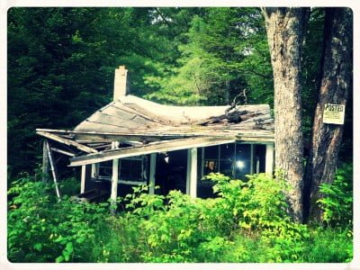 Abandoned ADK Hunting Cabin (1)