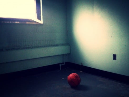 Basketball In An Empty Room