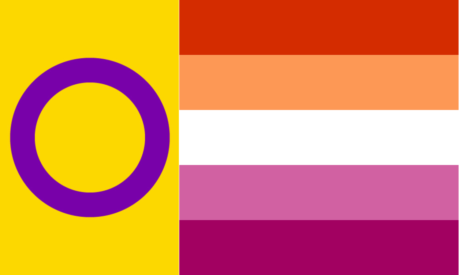Intersex Lesbian Pride Flag