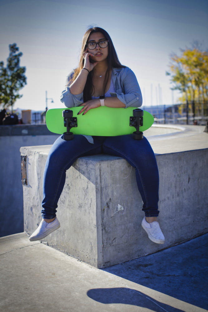 Makayla At The Skate Park