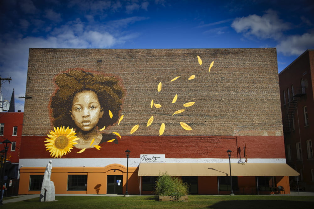 Sunflower Mural – Thomas W. P. Slatin