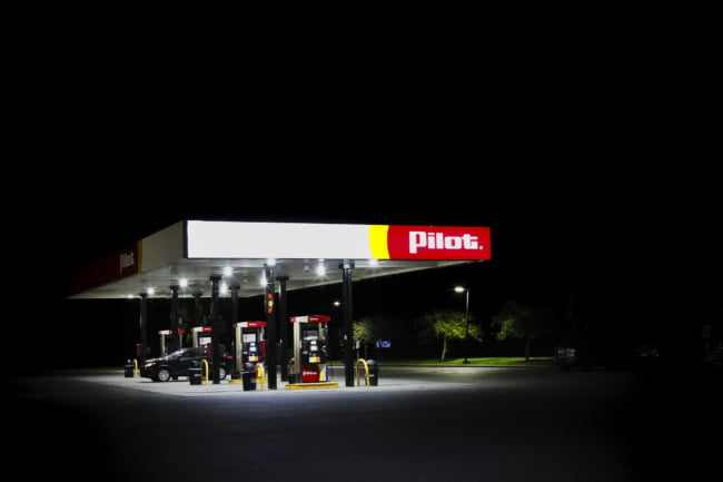 Here's A Truck Stop Instead Of Saint Peter's